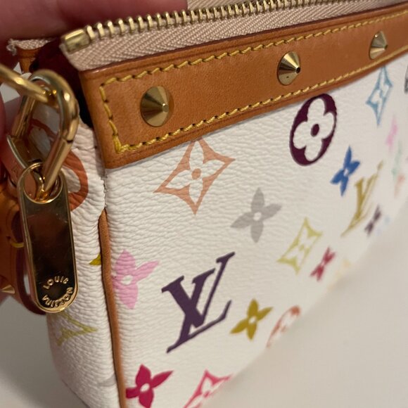 Multi-colored Louis Vuitton Pochette - Like New - Picture 5 of 14